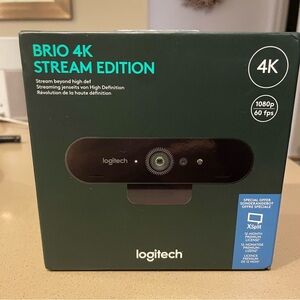 Logitech Brio 4k webcam stream edition
